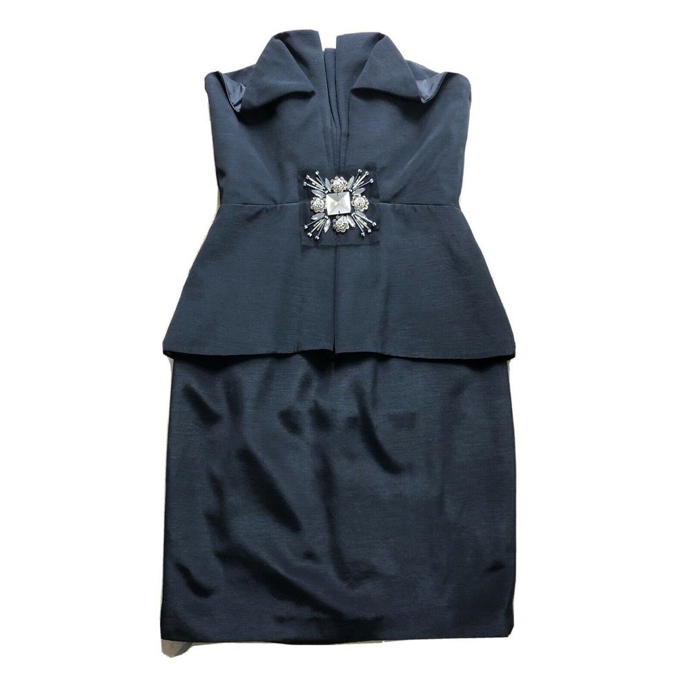 abs collection Peplum Cocktail Sheath Dress 2